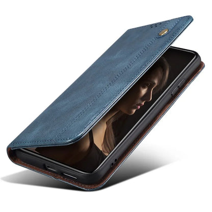 For Xiaomi 14 Pro PU Leather Crazy Horse Phone Case Stand Wallet Mobile Phone Cover