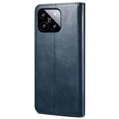 For Xiaomi 14 Case Anti-Scratch Phone Cover Stand Wallet PU Leather Phone Shell