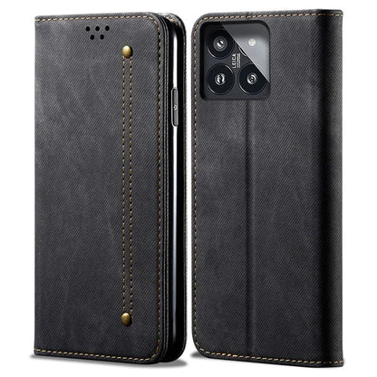 For Xiaomi 14 Case PU Leather Shell Flip Stand Wallet Cell Phone Cover