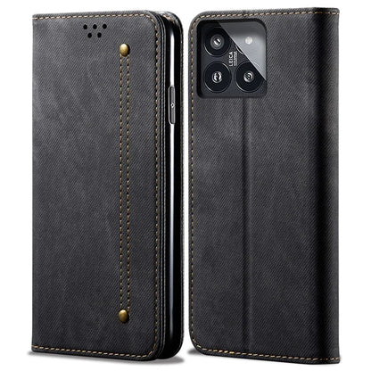 For Xiaomi 14 Pro PU Leather Shell Flip Phone Case Stand Wallet Cell Phone Cover