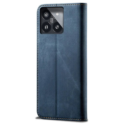 For Xiaomi 14 Pro PU Leather Shell Flip Phone Case Stand Wallet Cell Phone Cover