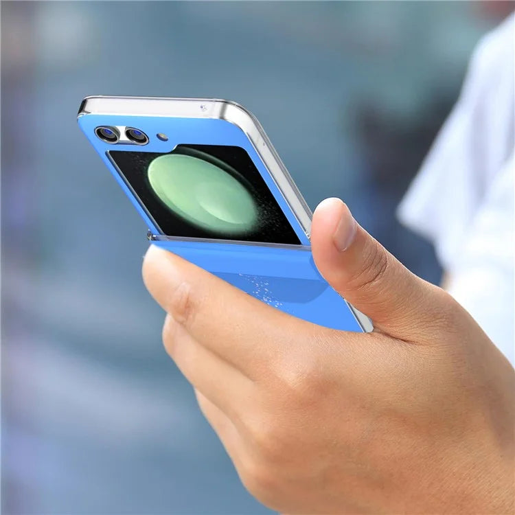 For Samsung Galaxy Z Flip5 5G Case Pattern Printing PC Phone Cover with Hinge Protection