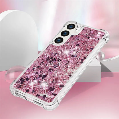 YB Quicksand Series-1 for Samsung Galaxy S24 Case Liquid Glitter Sequins TPU Cover