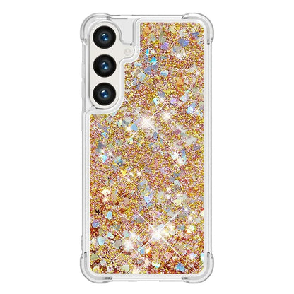 YB Quicksand Series-1 for Samsung Galaxy S24 Case Liquid Glitter Sequins TPU Cover