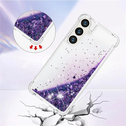 YB Quicksand Series-1 for Samsung Galaxy S24 Case Liquid Glitter Sequins TPU Cover