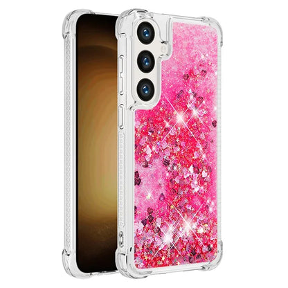 YB Quicksand Series-1 for Samsung Galaxy S24 Case Liquid Glitter Sequins TPU Cover