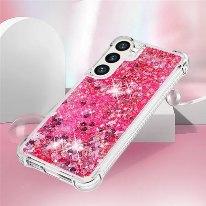 YB Quicksand Series-1 for Samsung Galaxy S24 Case Liquid Glitter Sequins TPU Cover