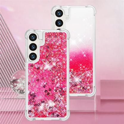 YB Quicksand Series-1 for Samsung Galaxy S24 Case Liquid Glitter Sequins TPU Cover