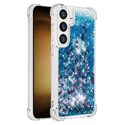YB Quicksand Series-1 for Samsung Galaxy S24 Case Liquid Glitter Sequins TPU Cover