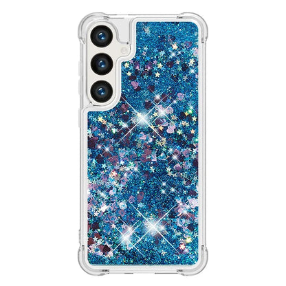 YB Quicksand Series-1 for Samsung Galaxy S24 Case Liquid Glitter Sequins TPU Cover