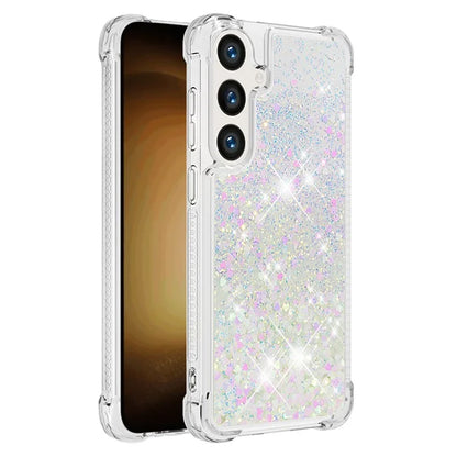 YB Quicksand Series-1 for Samsung Galaxy S24 Case Liquid Glitter Sequins TPU Cover