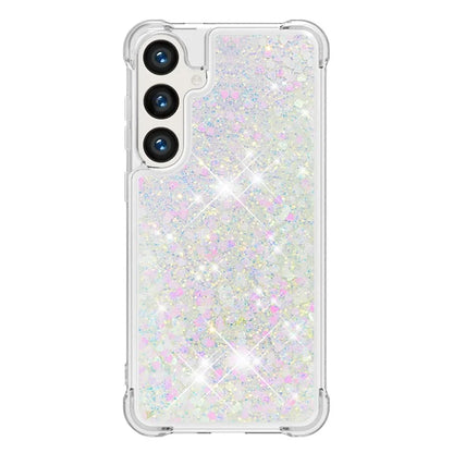 YB Quicksand Series-1 for Samsung Galaxy S24 Case Liquid Glitter Sequins TPU Cover
