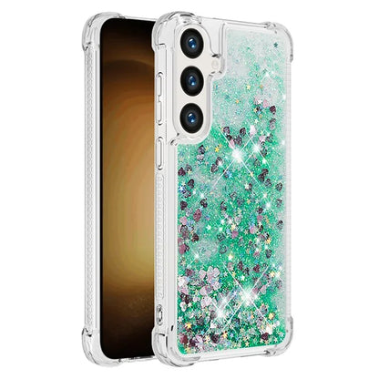 YB Quicksand Series-1 for Samsung Galaxy S24 Case Liquid Glitter Sequins TPU Cover
