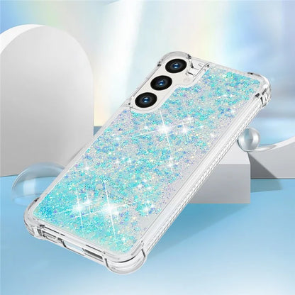 YB Quicksand Series-1 for Samsung Galaxy S24 Case Liquid Glitter Sequins TPU Cover