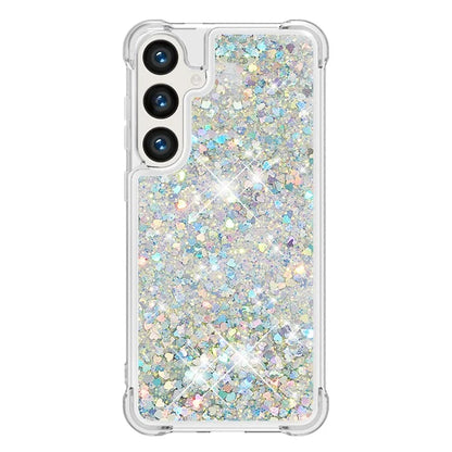 YB Quicksand Series-1 for Samsung Galaxy S24 Case Liquid Glitter Sequins TPU Cover