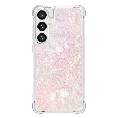 YB Quicksand Series-1 for Samsung Galaxy S24 Case Liquid Glitter Sequins TPU Cover