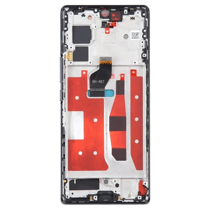 For Honor 70 5G FNE-AN00 FNE-NX9 OEM Grade S OLED Screen and Digitizer Assembly + Frame Repair Part (without Logo)