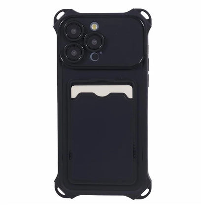 HRX Series for iPhone 14 Pro Max Case Soft TPU Phone Cover (Precise Cutout) with Card Holder