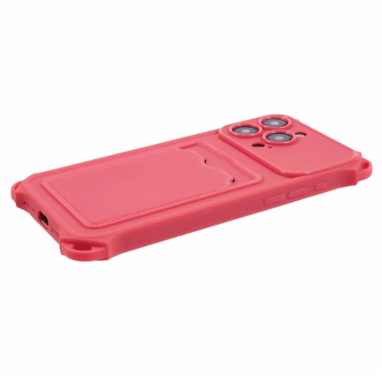 HRX Series for iPhone 14 Pro Max Case Soft TPU Phone Cover (Precise Cutout) with Card Holder