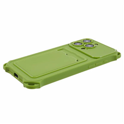 HRX Series for iPhone 14 Pro Max Case Soft TPU Phone Cover (Precise Cutout) with Card Holder