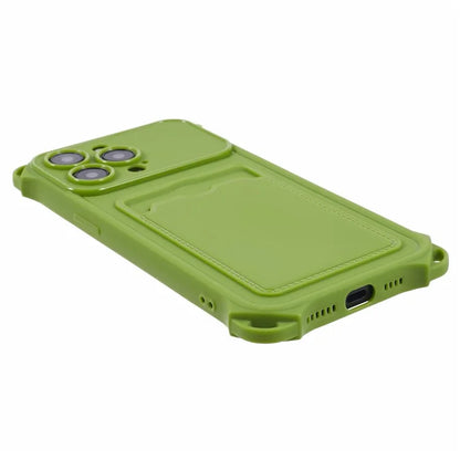HRX Series for iPhone 14 Pro Max Case Soft TPU Phone Cover (Precise Cutout) with Card Holder