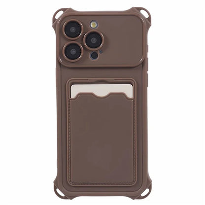 HRX Series for iPhone 14 Pro Max Case Soft TPU Phone Cover (Precise Cutout) with Card Holder