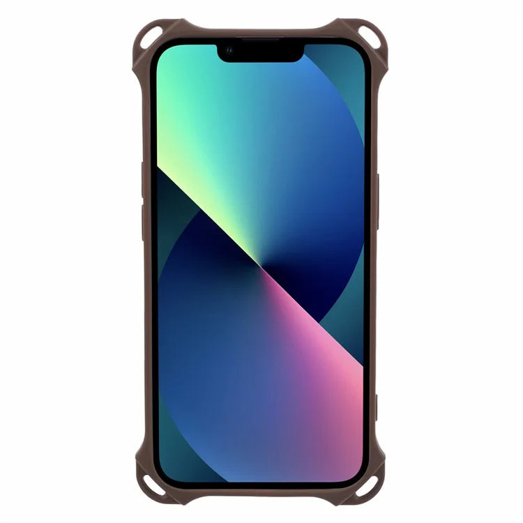 HRX Series for iPhone 13 Case Anti-drop TPU Phone Cover with Card Slot (Precise Cutout)
