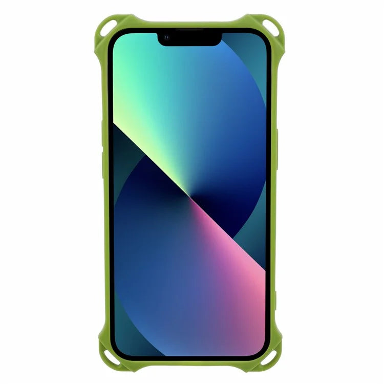HRX Series for iPhone 13 Case Anti-drop TPU Phone Cover with Card Slot (Precise Cutout)