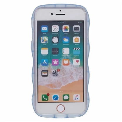 JTW Series for iPhone 7 / 8 / SE (2020) / SE (2022) Case Glitter Stars Wavy Edge TPU Cover