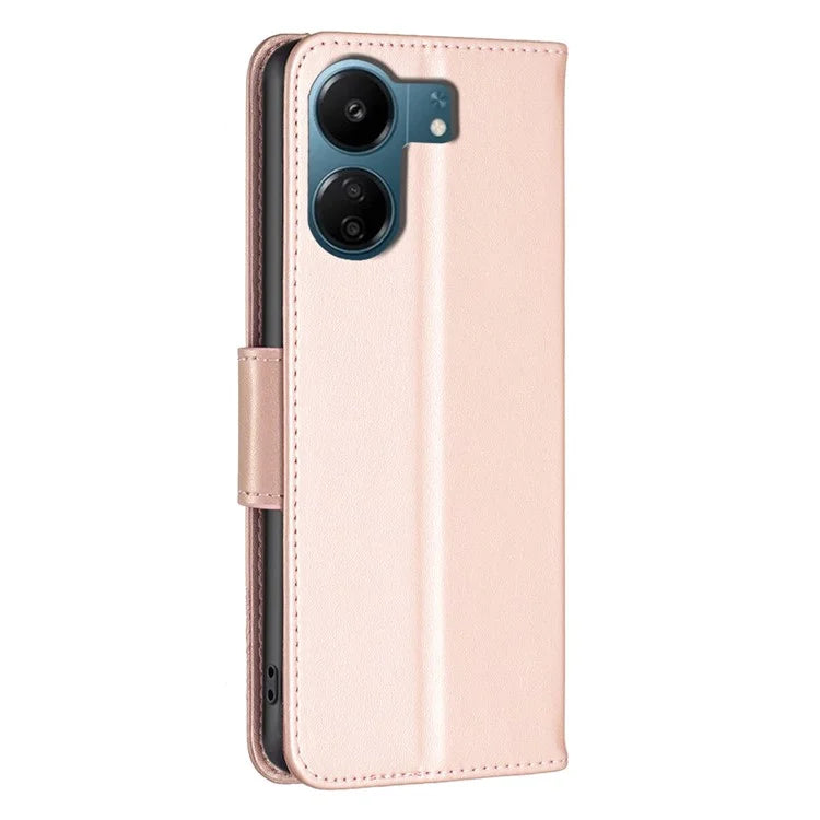 For Xiaomi Redmi 13C 4G / Poco C65 4G Case Butterfly Imprinted PU Leather Wallet Phone Cover
