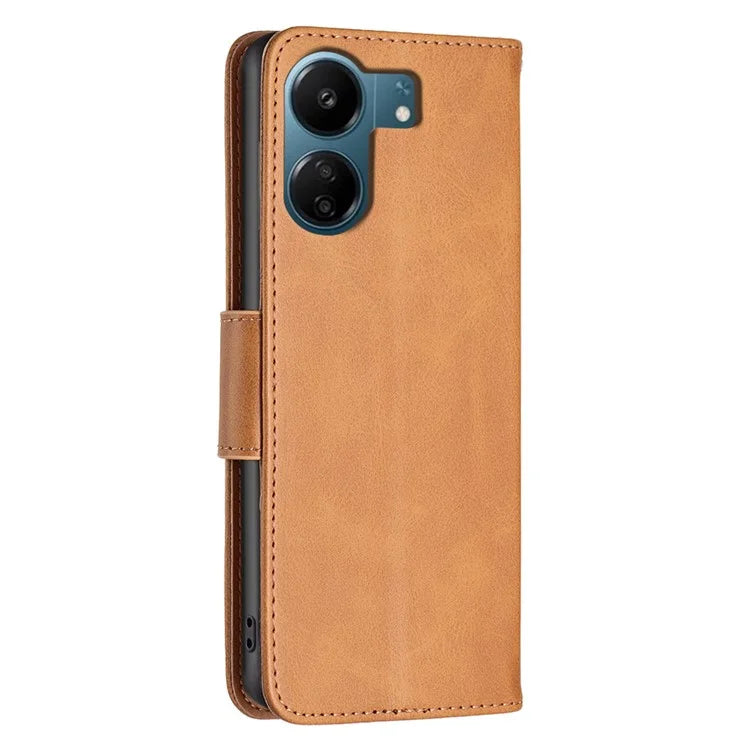 For Xiaomi Redmi 13C 4G / Poco C65 4G Case Cellphone Wallet Shell PU Leather Cover with Stand