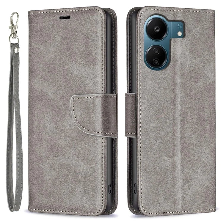 For Xiaomi Redmi 13C 4G / Poco C65 4G Case Cellphone Wallet Shell PU Leather Cover with Stand