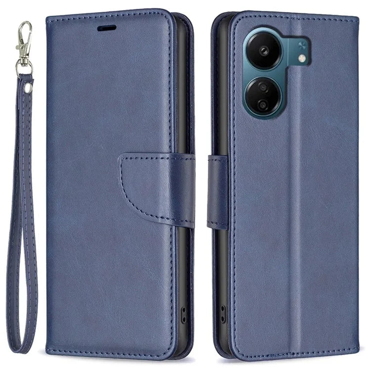 For Xiaomi Redmi 13C 4G / Poco C65 4G Case Cellphone Wallet Shell PU Leather Cover with Stand