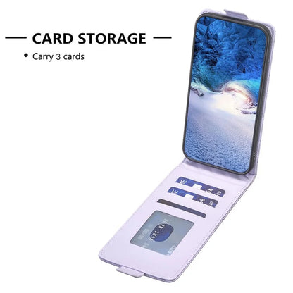 BF30 For Xiaomi Redmi 13C 4G / Poco C65 4G Imprinted Vertical Flip PU Leather Phone Case Card Slots Cover