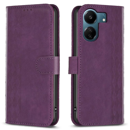 For Xiaomi Redmi 13C 4G / Poco C65 4G Case Imprinted Phone Cover Stand PU Leather + TPU Phone Shell Wallet