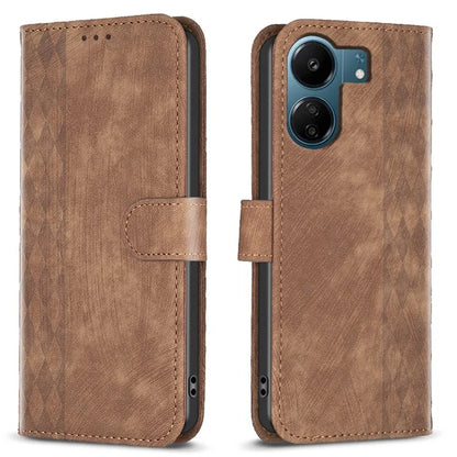 For Xiaomi Redmi 13C 4G / Poco C65 4G Case Imprinted Phone Cover Stand PU Leather + TPU Phone Shell Wallet