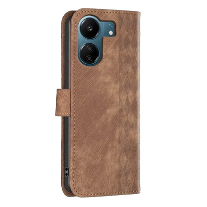 For Xiaomi Redmi 13C 4G / Poco C65 4G Case Imprinted Phone Cover Stand PU Leather + TPU Phone Shell Wallet