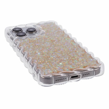 JTW Series for iPhone 14 Pro TPU Phone Case Epoxy Glitter Cover