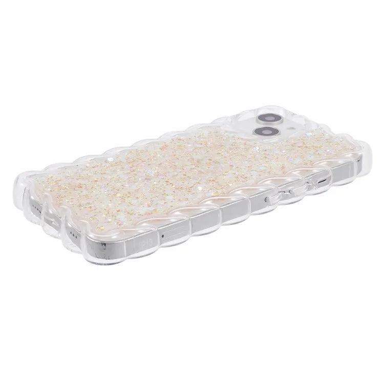 JTW Series for iPhone 13 Case Glitter Sequins Epoxy TPU Phone Cover