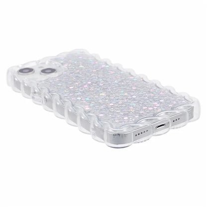 JTW Series for iPhone 13 Case Glitter Sequins Epoxy TPU Phone Cover
