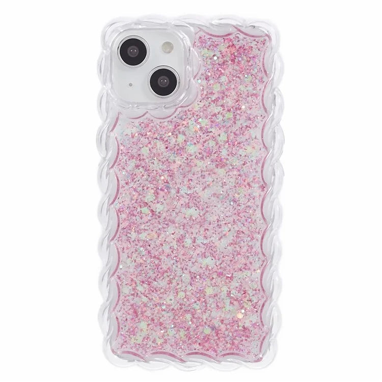 JTW Series for iPhone 13 Case Glitter Sequins Epoxy TPU Phone Cover