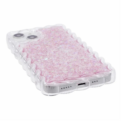 JTW Series for iPhone 13 Case Glitter Sequins Epoxy TPU Phone Cover