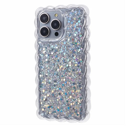 JTW Series for iPhone 12 Pro Max Case Sparkle Sequin TPU Protective Phone Cover