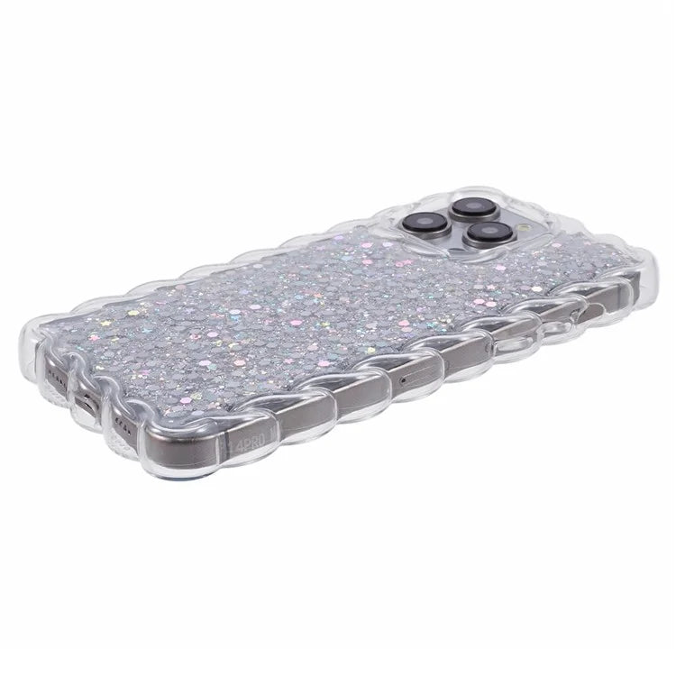 JTW Series for iPhone 12 Pro Max Case Sparkle Sequin TPU Protective Phone Cover