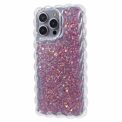 JTW Series for iPhone 12 Pro Max Case Sparkle Sequin TPU Protective Phone Cover