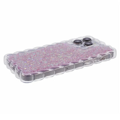 JTW Series for iPhone 12 Pro Max Case Sparkle Sequin TPU Protective Phone Cover