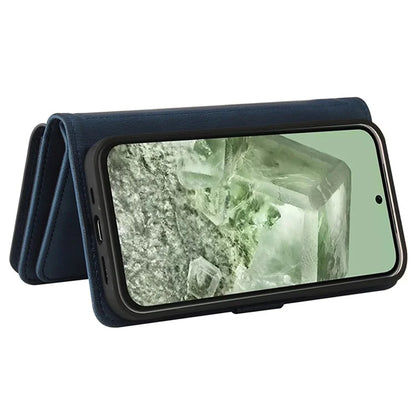 KT Multi-Functional Series-2 For Google Pixel 8a Cover Skin-Touch Phone Case Leather Multifunction Wallet