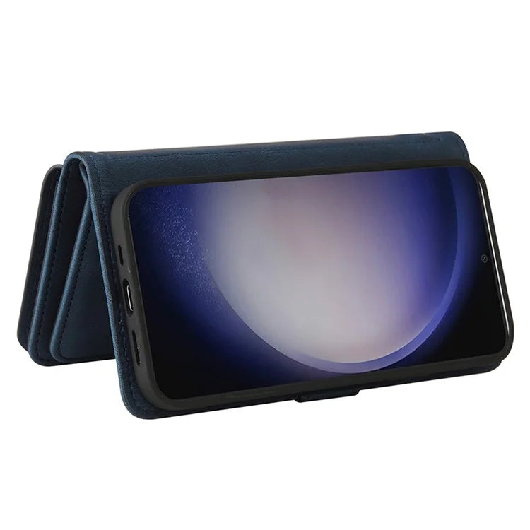 KT Multi-Functional Series-2 For Samsung Galaxy S24+ Cover Zipper Wallet Multiple Card Slots Phone Case