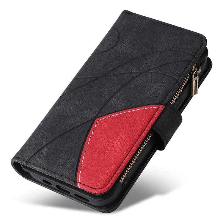 KT Multi-function Series-5 For Samsung Galaxy S24+ Case Anti-Scratch Leather Phone Stand Cover Wallet