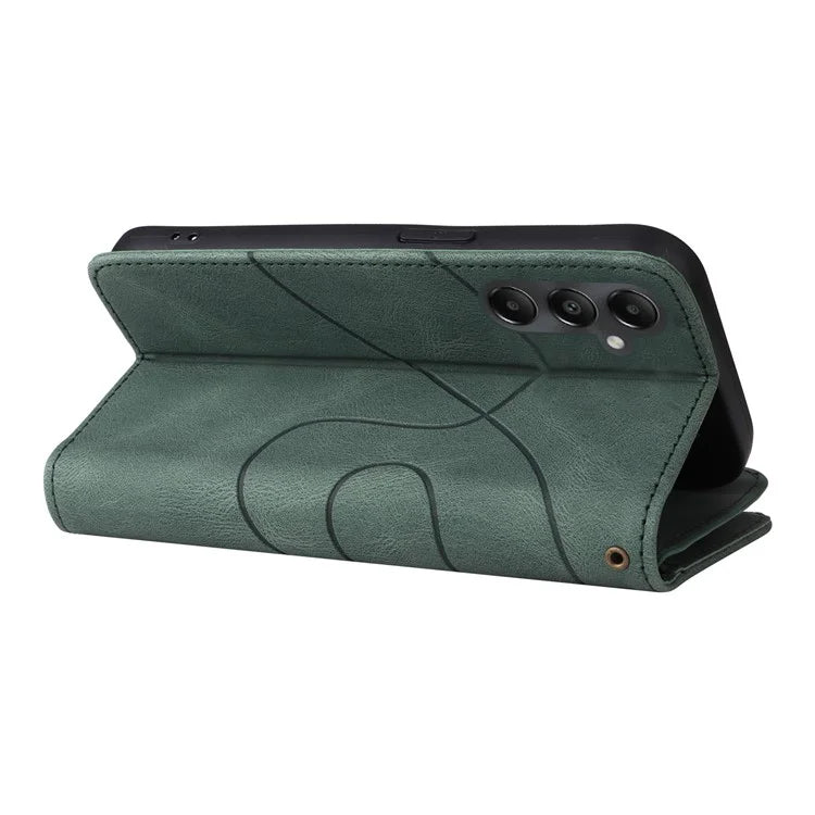 KT Multi-function Series-5 For Samsung Galaxy A05s 4G Case Magnetic Leather Phone Cover Splicing Wallet with Stand